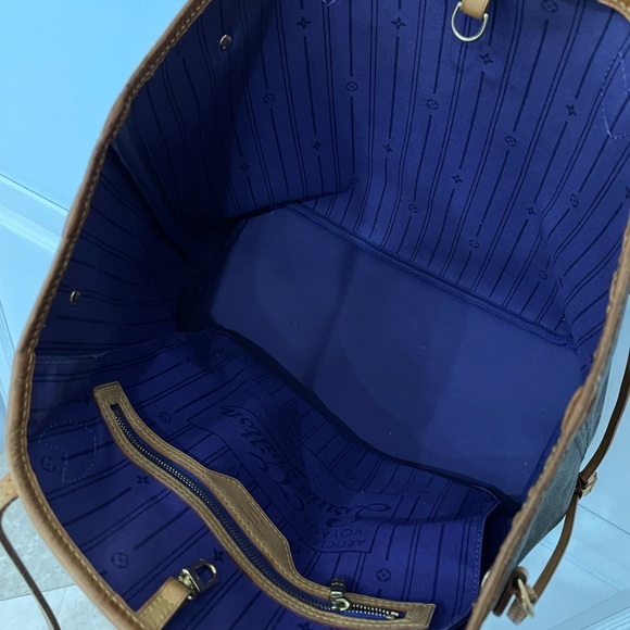 Louis Vuitton neverfull mm bag personalized KK - Picture 4 of 7